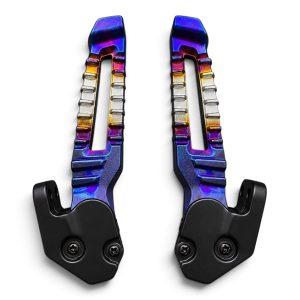 Aluminum footrest pedal
