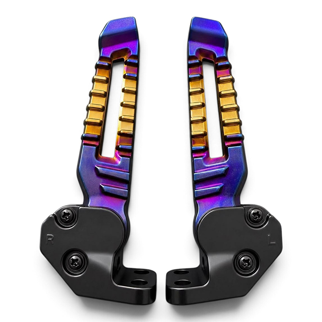 Aluminum footrest pedal - Imagen 5