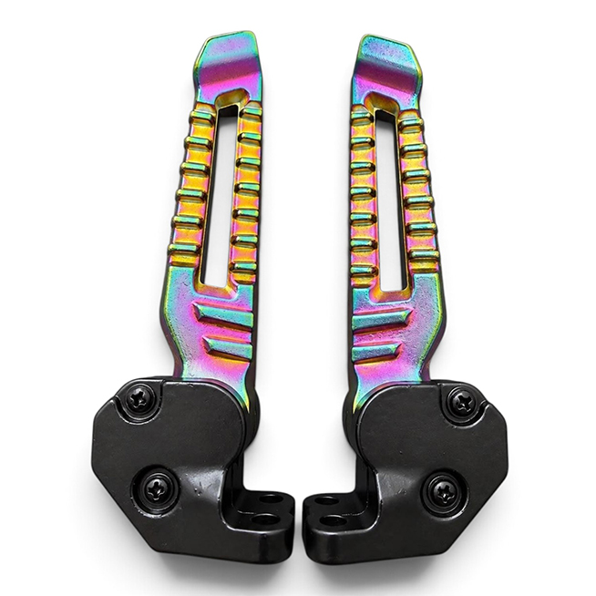 Aluminum footrest pedal - Imagen 2