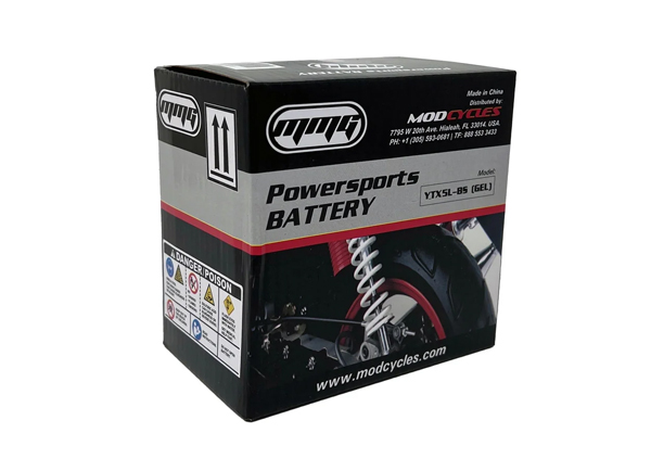 Powersports Motorcycle Battery - YTX7A-BS (GEL) - Imagen 2